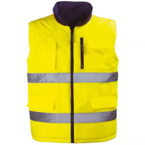HI-WAY 7HWGY SARI ÇİFT TARAFLI YELEK L