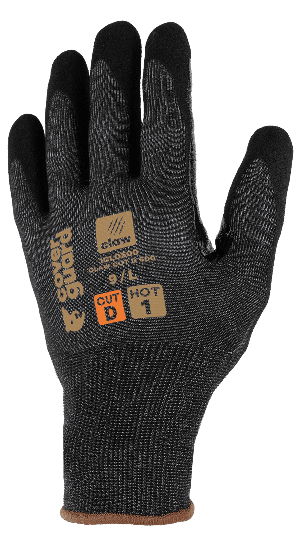 CLAW CUT D 500 Kesilmeye Dayanıklı Hassas İş Eldiveni — Gauge 21, CUT D